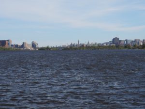 Parliament Hill from Bate Island